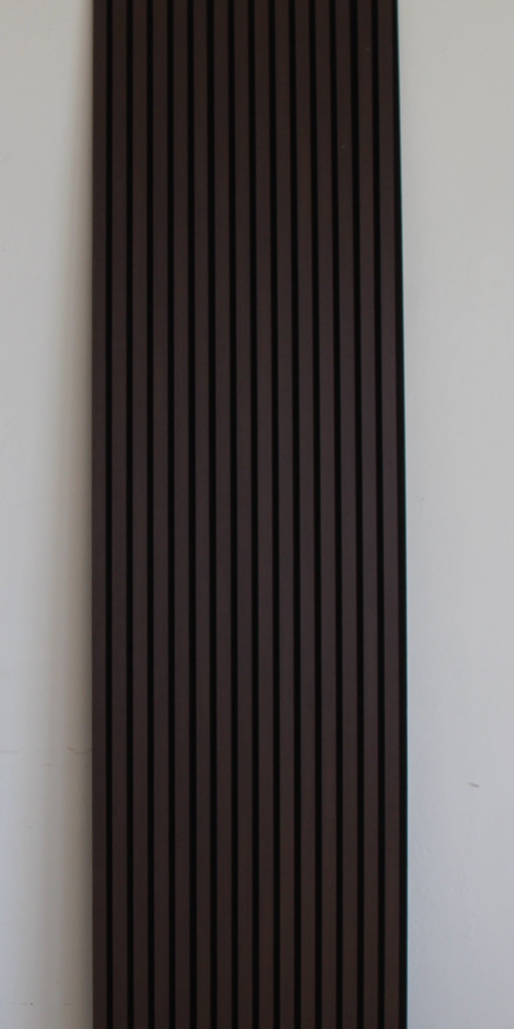 Dark Brown Slat Acoustic Wall Panel