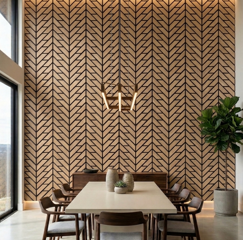 Light Brown Acoustic Wall Panel