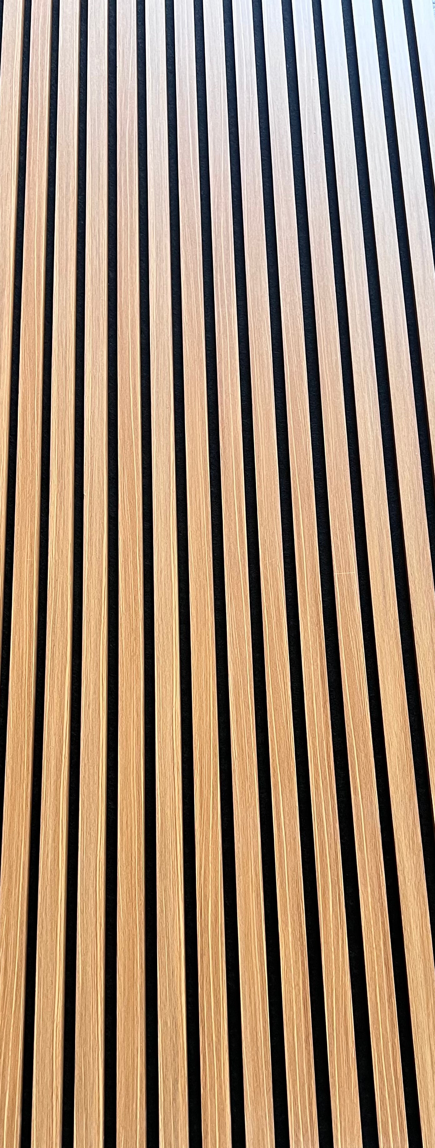 Honey Oak Slat Acoustic Wall Panel
