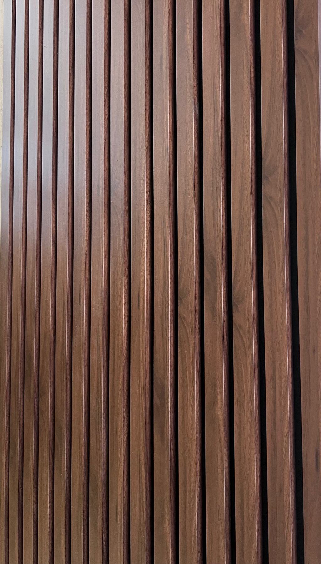Walnut Slat Acoustic Wall Panel