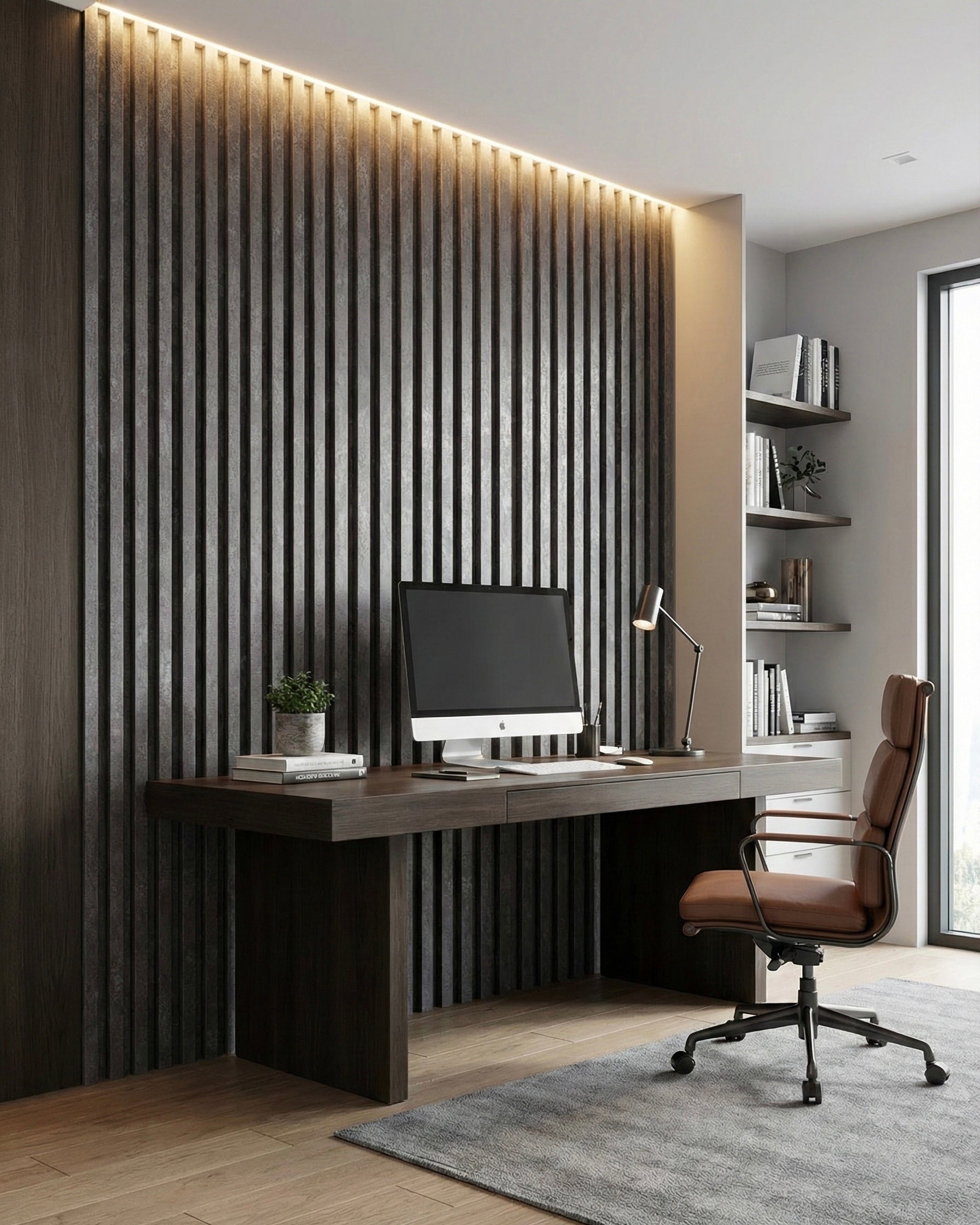 Lunar Slate WPC Wall Panel L8003