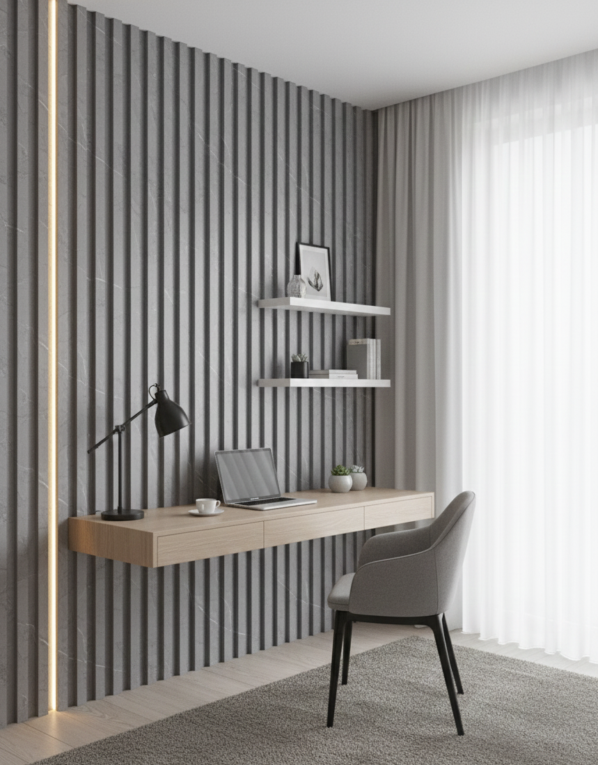 Tuscan Grey WPC Wall Panel P147